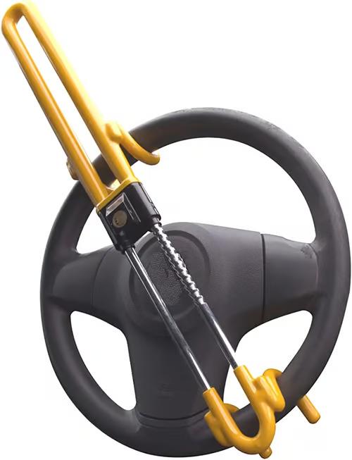 Sam's Accessories Car Steering wheel double lock