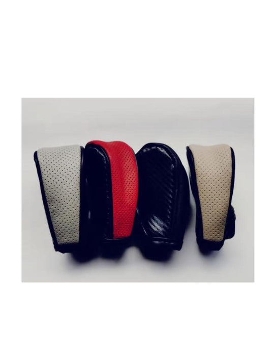 Sam's Accessories Gear Shift Knob Car Gear Shift Knob Cover Black Auto Parts Car Stall Anti-slip Leather Case Driving Control Cover Shift Knob