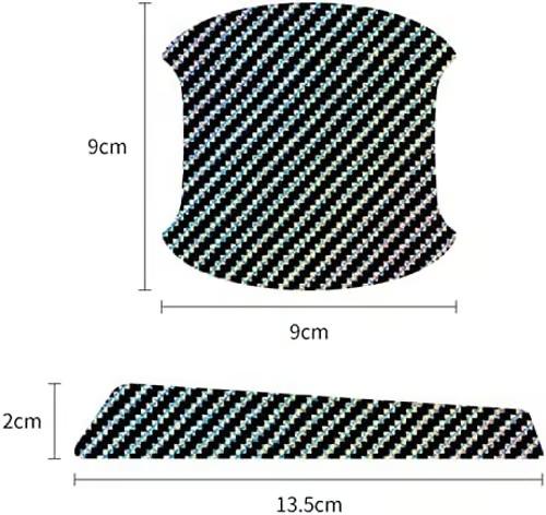 Sam's Accessories Colorfulmillion  Door Handle Cup Protection Stickers Door Luminous car Luminous Anti-Scratch Protective Film self-Adhesive Door Side Baking Paint Scratch Protective Film