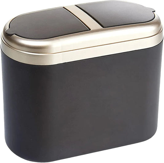 Sam's Accessories Auto Car Trash Bin Garbage Vehicle Dust Case Pressing Hanging Storage Mini Box