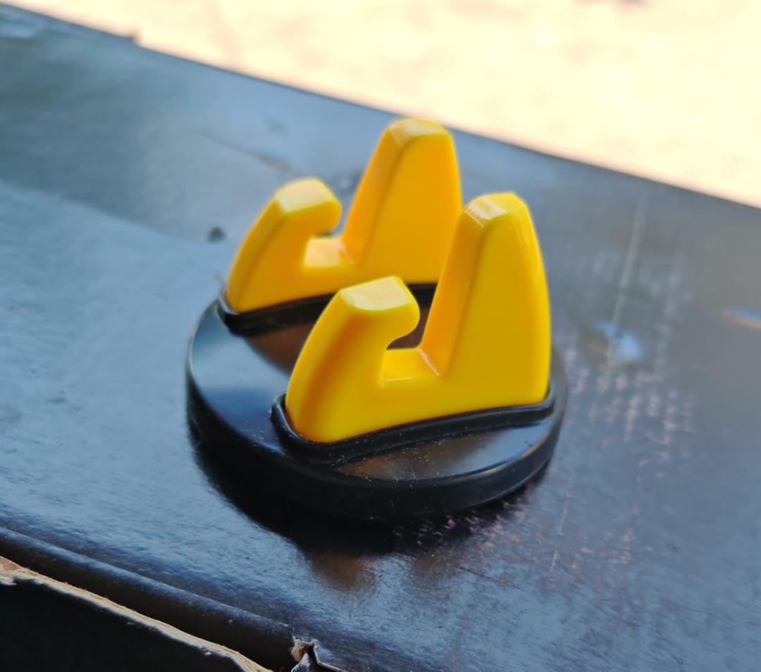 Sam's Accessories Anti-slip Car Silicone Holder Mat Pad Dashboard Stand Mount Phone GPS Bracket yellow