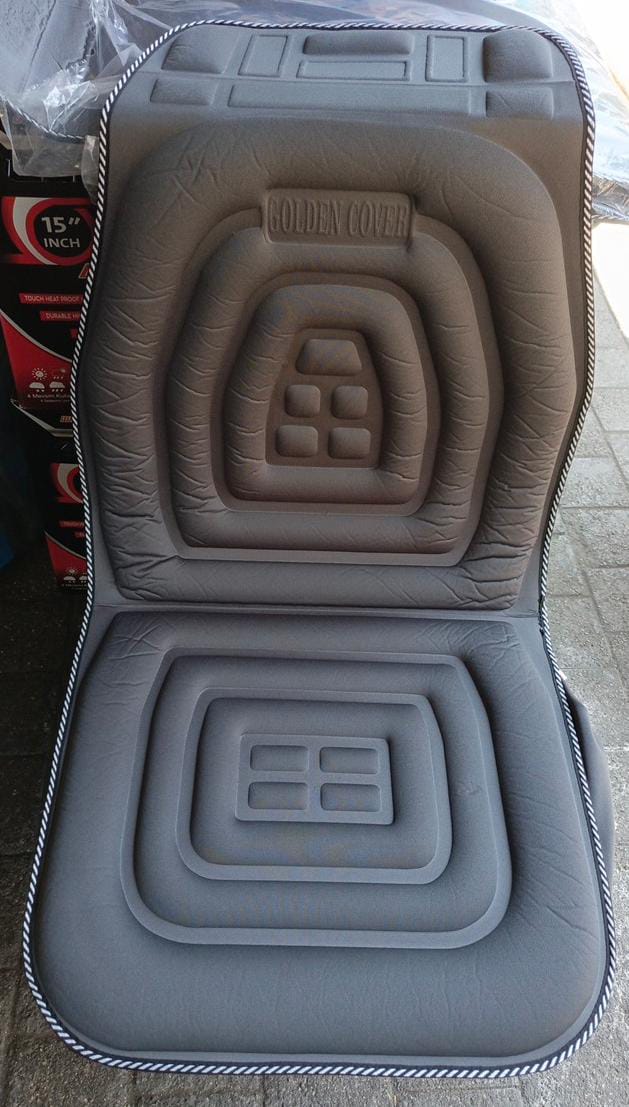 Sam's Accessories 2 seat cushions with side skirt and headrest fix