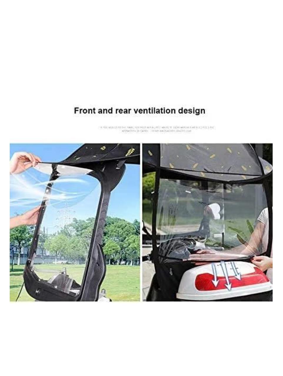 Sam's Accessories Motorcycle Waterproof umbrella