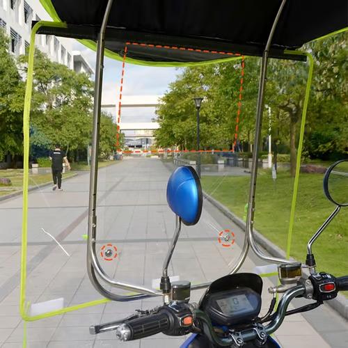 Sam's Accessories Motorcycle Waterproof umbrella