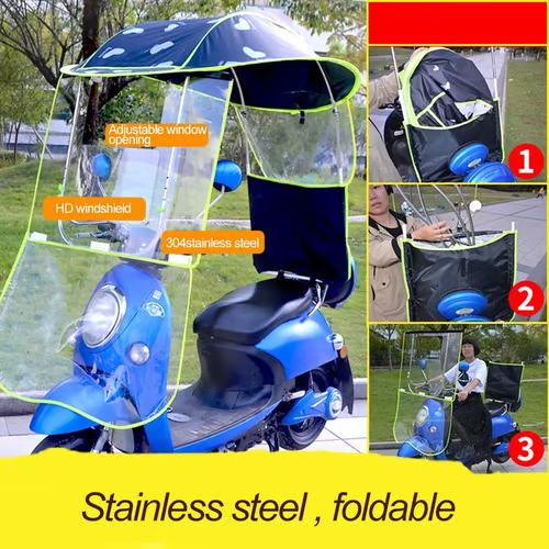 Sam's Accessories Motorcycle Waterproof umbrella