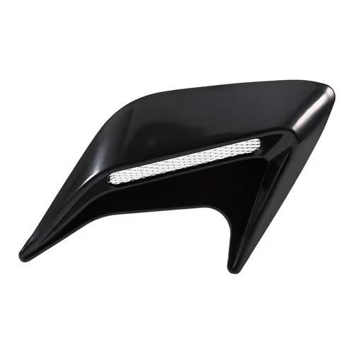 Sam's Accessories Mgaxyff Air Scoop Flow Vent Hood,2x Car Decorative Air Scoop Flow Intake Hood Vent Bonnet Universal DIY Style,Air Flow Vent Hood black color