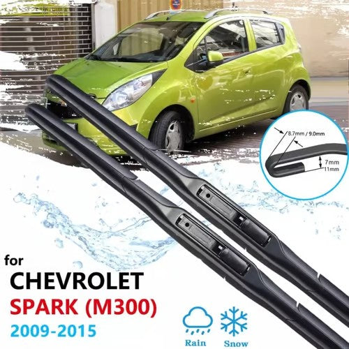Sam's Accessories Chevrolet Spark front wiper blades