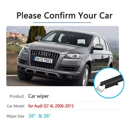 Sam's Accessories AUDI Q7 front wiper blades