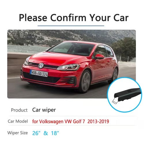 Sam's Accessories VW Golf7 front wiper blades
