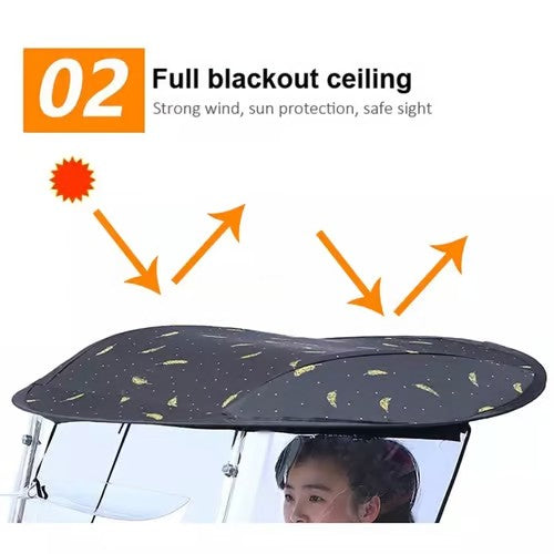 Sam's Accessories Motorcycle Tent Umbrella