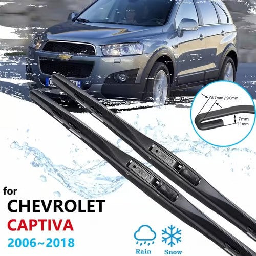 Sam's Accessories Chevrolet Captiva front wiper blades