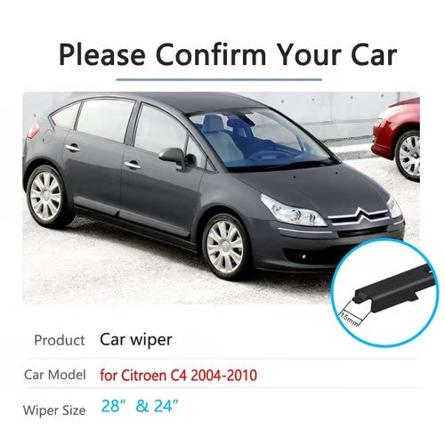 Sam's Accessories Citroen C4 wiper blades