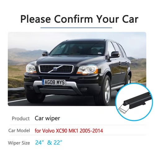 Sam's Accessories Volvo CX90 wiper blades