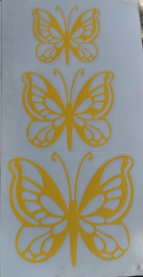 Sam's Accessories butterflies stickers