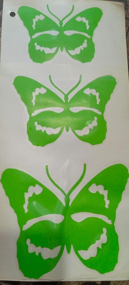 Sam's Accessories butterflies stickers