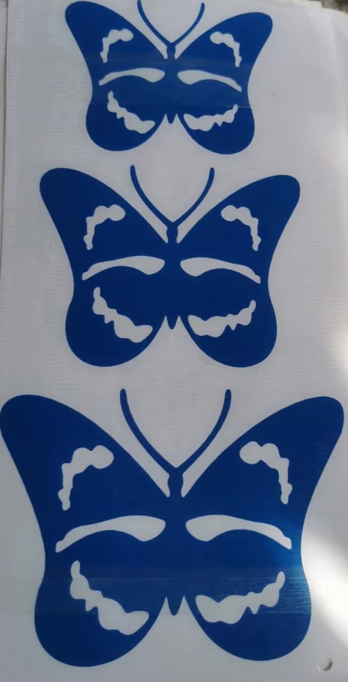 Sam's Accessories butterflies stickers