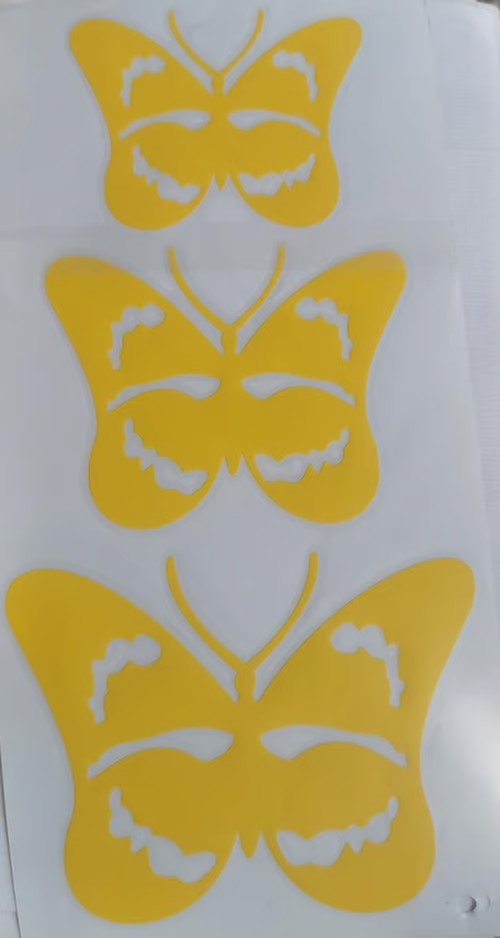 Sam's Accessories butterflies stickers
