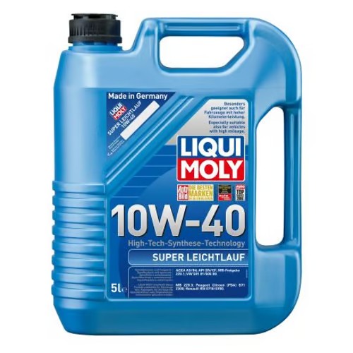Sam's Accessories 5 liter LIQUI MOLY Engine Oil SUPER LEICHTLAUF 10W-40