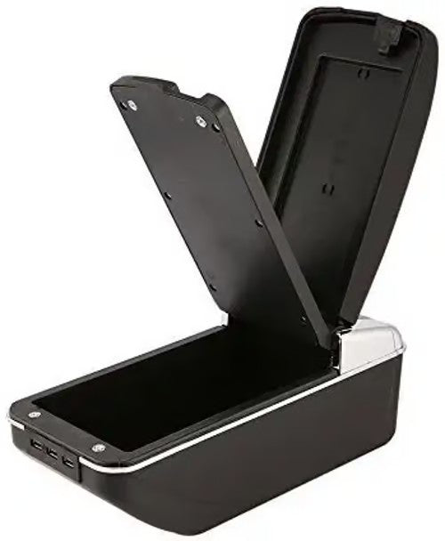 Sam's Accessories car armrest with 7 usb charge ports