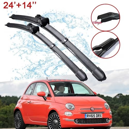 Sam's Accessories Fiat 500 front wiper blades