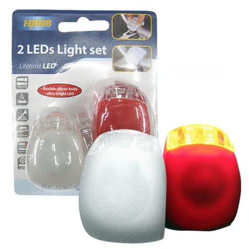 Sam's Accessories bicycle 2 led light set