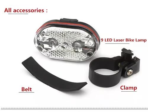 Sam's Accessories night riding bike tail light