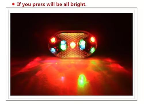 Sam's Accessories night riding bike tail light