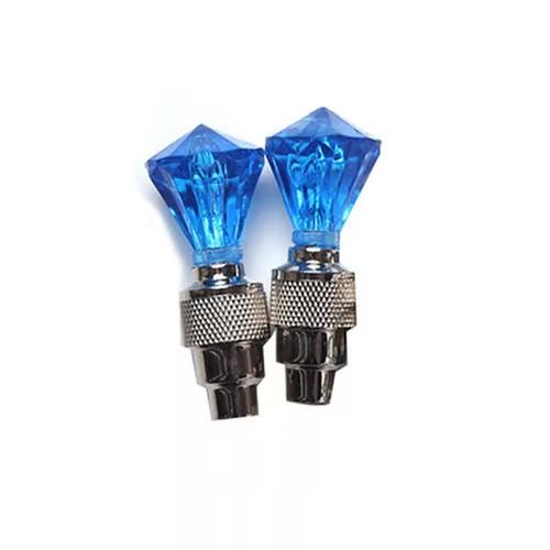 Sam's Accessories Auto Accessories Bike Supplies Neon Strobe LED Tire Valve Caps lights