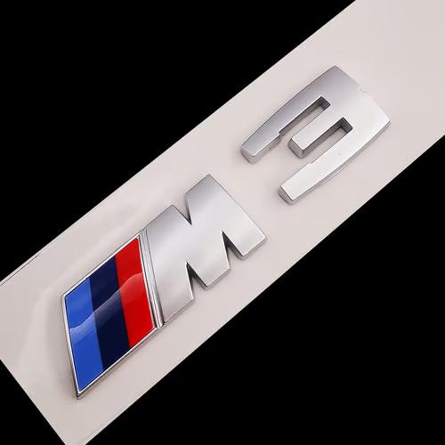 Sam's Accessories M3-M5 badge Emblem black or silver