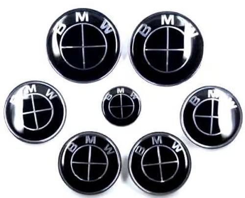 Sam's Accessories BMW front or rear logo Emblem front 82 mm and rear 74 mm