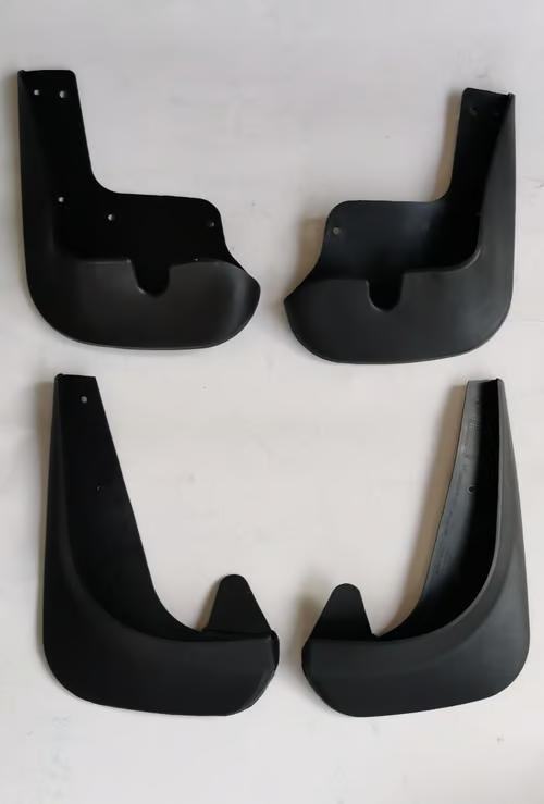 Sam's Accessories 4pcs/set  Front Rear Universal Car Mud Flaps Splash Guards Mudflaps Mudgurads Car Fender Black