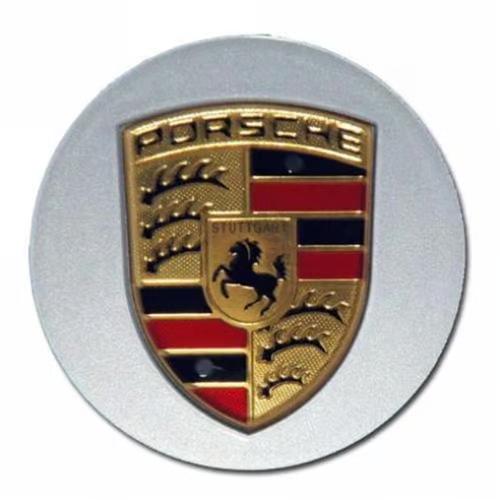 Sam's Accessories Porche center wheel hub cap chrome/black