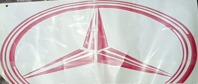 Sam's Accessories Mercedes logo vinyl sticker