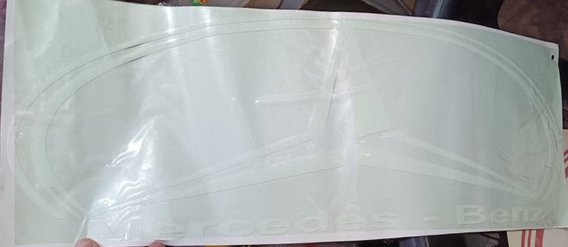 Sam's Accessories Mercedes logo vinyl sticker