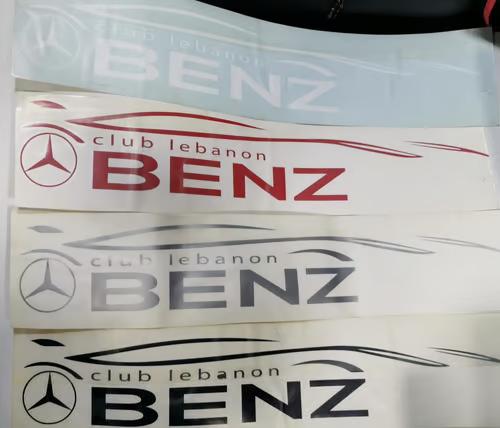 Sam's Accessories Mercedes Benz vinyl sticker