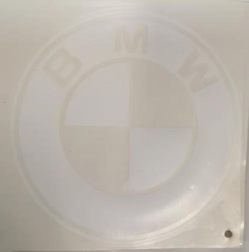 Sam's Accessories Vinyl BMW logo stickers