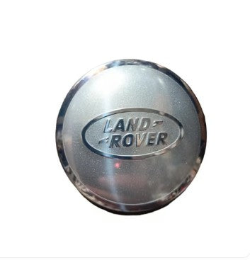 Sam's Accessories 1pc Wheel Center Cap, Silver Sparkle With Land Rover Logo, For Land Rover Discovery Series II And Range Rover