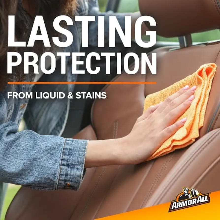 Sam's Accessories Armor All Ultra Shield Leather Treatment and Cleaner Plus Ceramic, Car Leather Cleaner Spray, 500 mL Spray Bottle