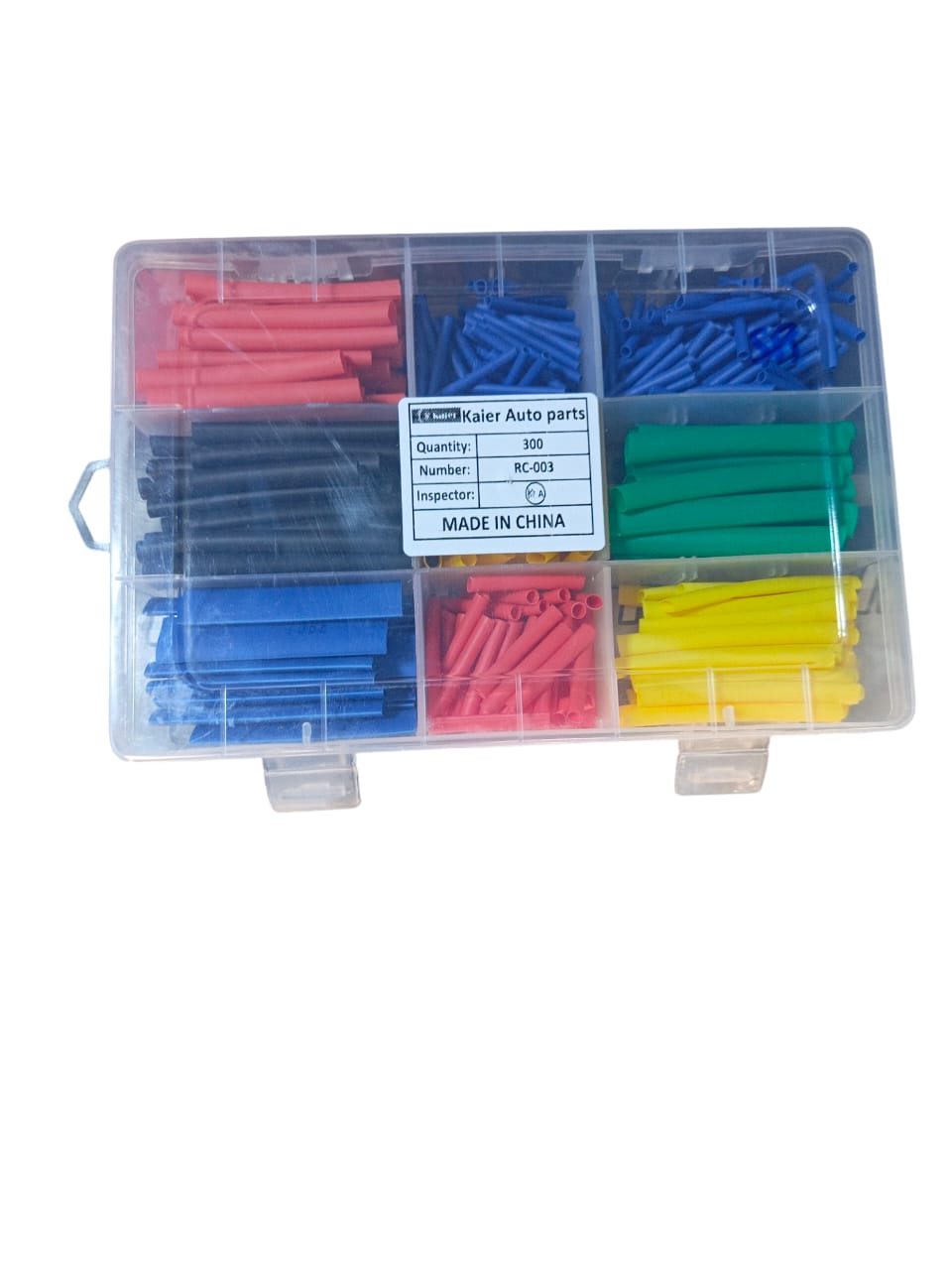 مجموعة سامز أكسسوارات، 300 قطعة من أنابيب الانكماش الحراري المصنوعة من البولي أوليفين بألوان متنوعة، غلاف عازل لكابلات الأسلاك، متعدد الألوان للصيانة