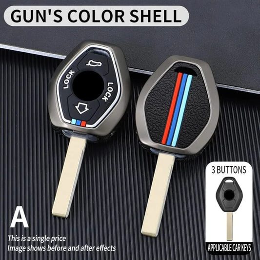 Sam's Accessories Zinc Alloy Car Key Cover Cases fit for bmw 3 5 7 Series E38 E39 E46 E83 M5 325i X3 X5 Z3 Z4