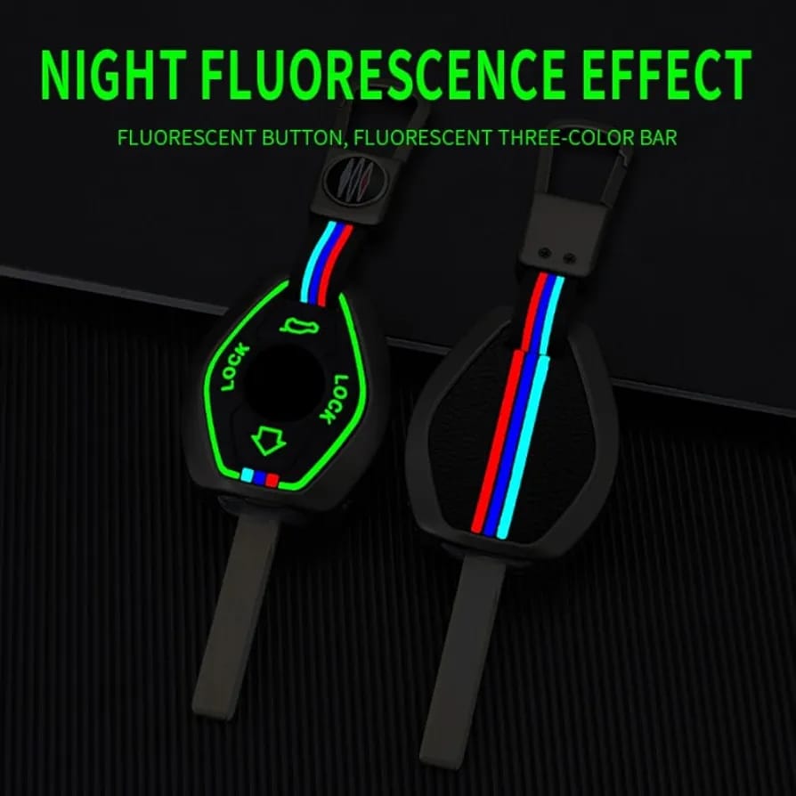 Sam's Accessories Zinc Alloy Car Key Cover Cases fit for bmw 3 5 7 Series E38 E39 E46 E83 M5 325i X3 X5 Z3 Z4