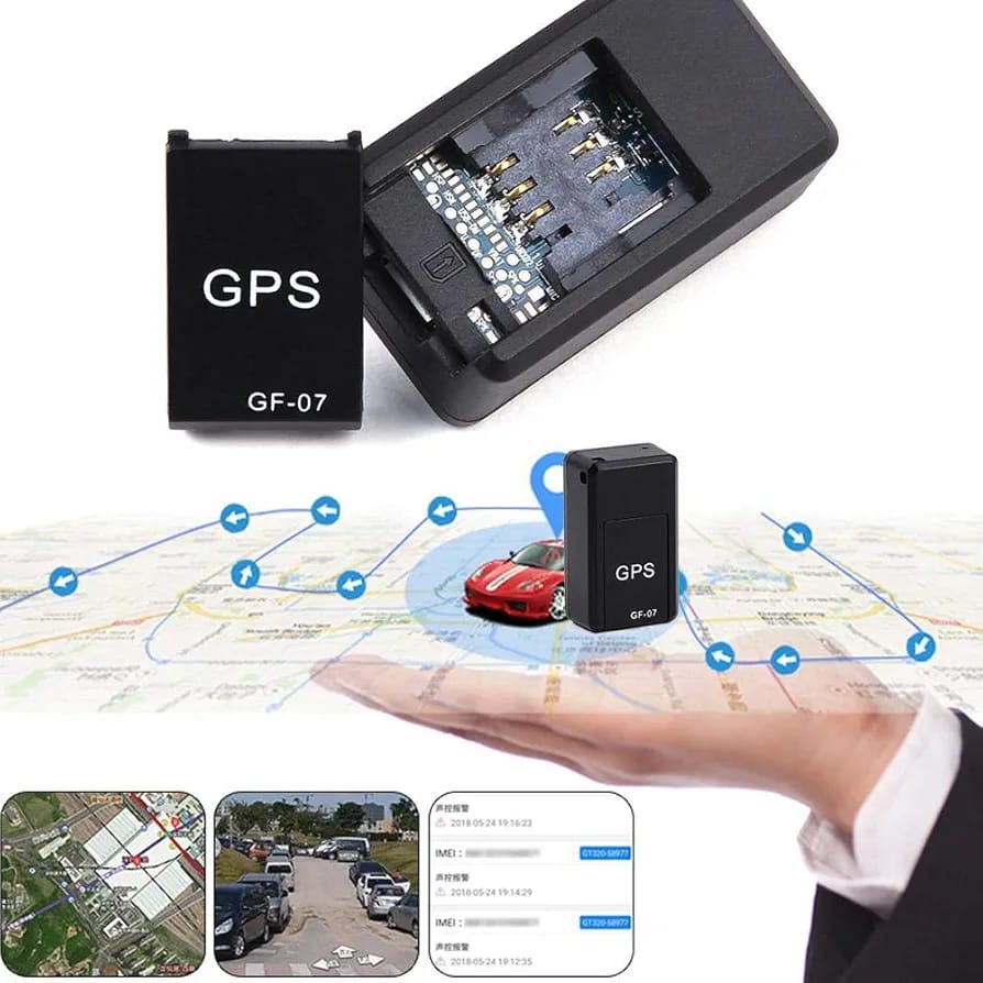 Sam's Accessories GF07 Ultra Mini Vehicle GPS Tracker Long Standby Magnetic GSM/GPRS Real Time Car Locator System Tracking Device(Works with 3G Sim)