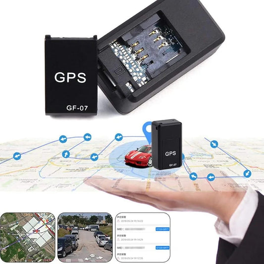 Sam's Accessories GF07 Ultra Mini Vehicle GPS Tracker Long Standby Magnetic GSM/GPRS Real Time Car Locator System Tracking Device(Works with 3G Sim)