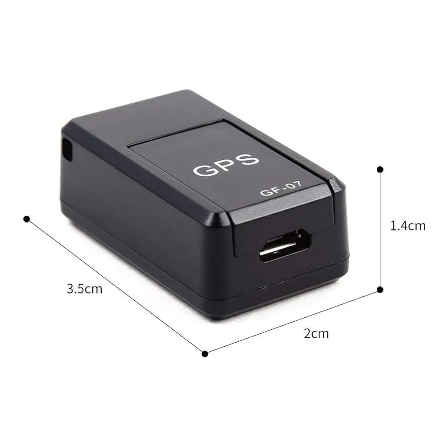 Sam's Accessories GF07 Ultra Mini Vehicle GPS Tracker Long Standby Magnetic GSM/GPRS Real Time Car Locator System Tracking Device(Works with 3G Sim)