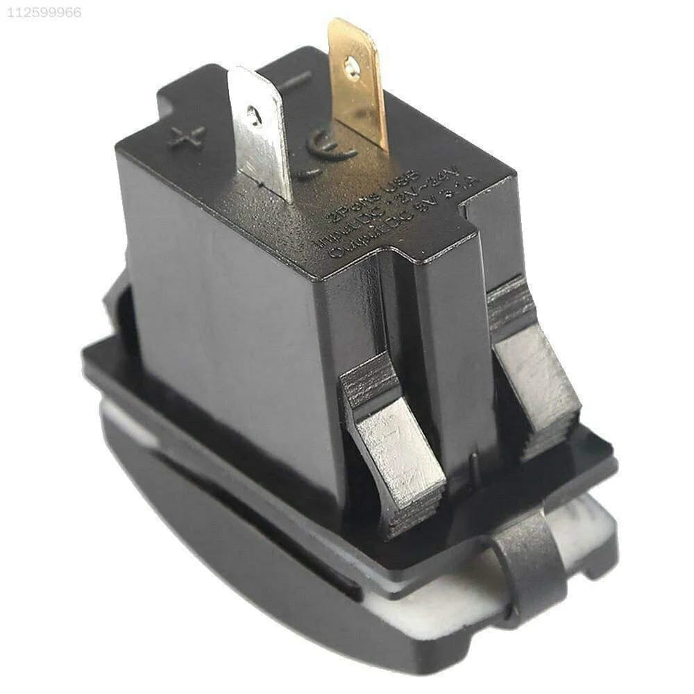 Sam's Accessories Illuminated 12V Dual USB Charger Switch